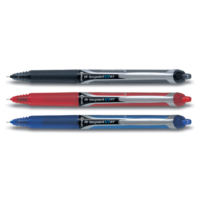 Rollerpen PILOT Hi-Tecpoint V7 RT medium rood