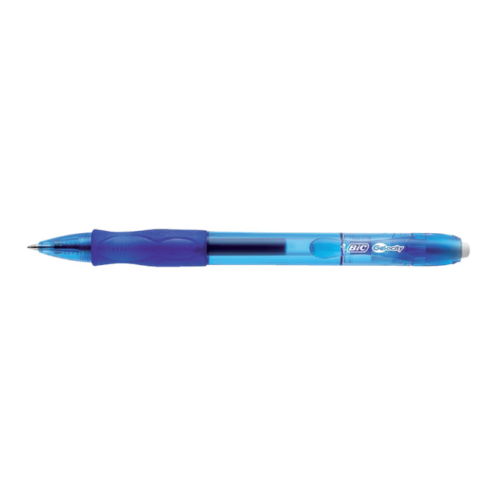 Gelschrijver Bic Gel-ocity medium blauw