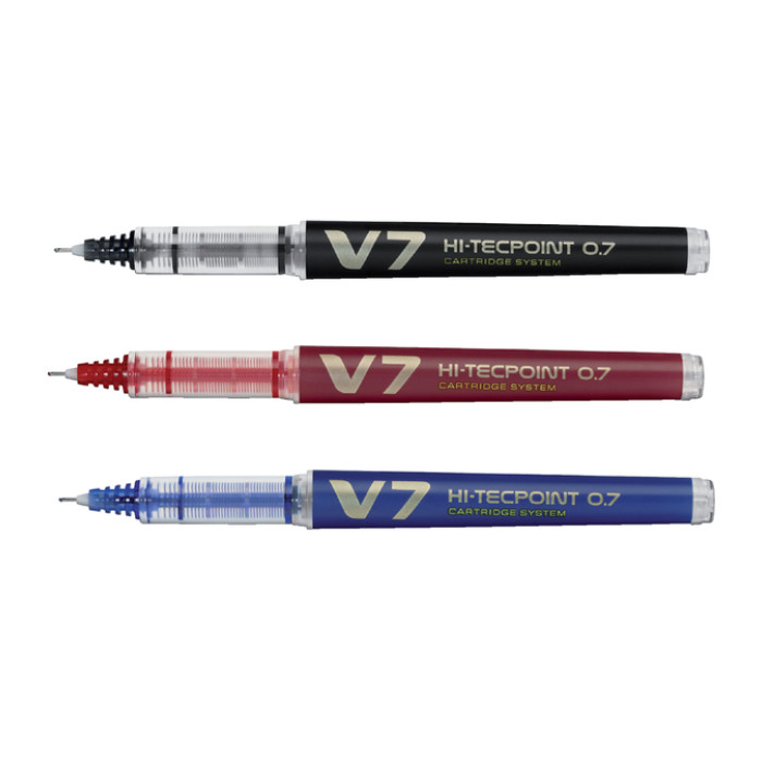 Rollerpen PILOT Begreen Hi-Tecpoint V7 medium zwart
