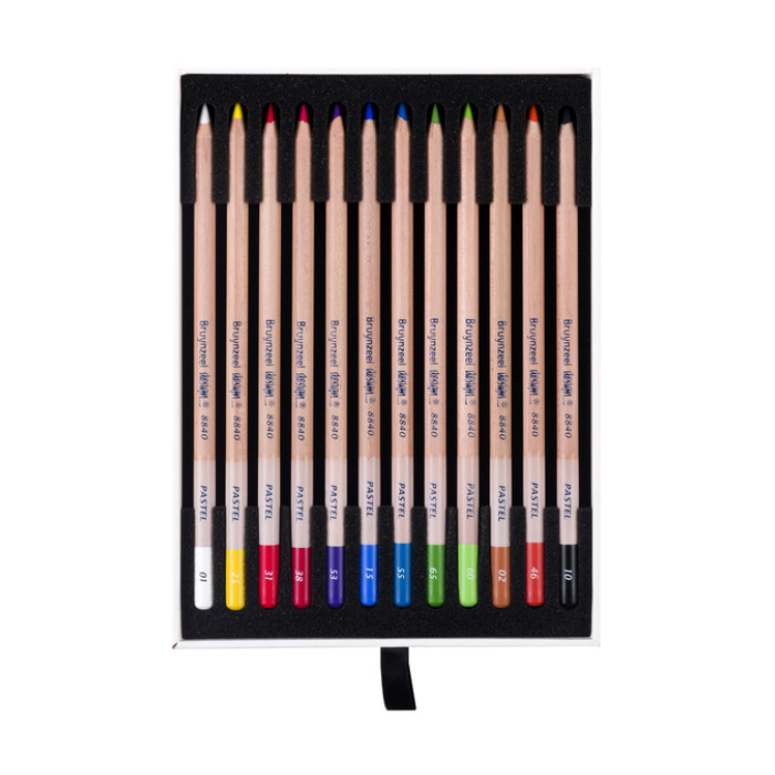 Kleurpotloden Bruynzeel 8840 Design pastel 12stuks assort