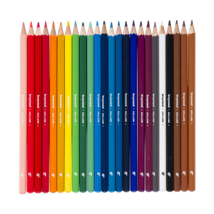 Kleurpotloden Bruynzeel Kids blister à 24 stuks assorti