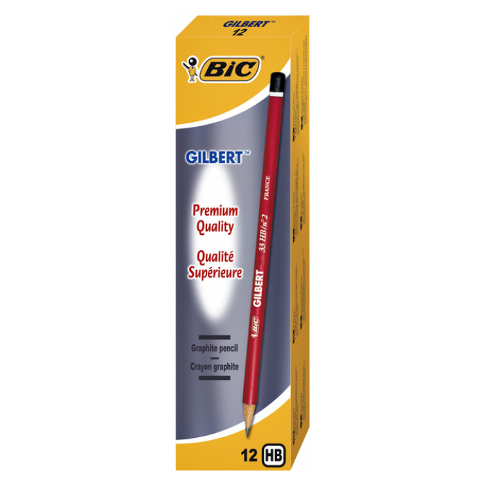 Potlood Bic Gilbert 33 rond HB
