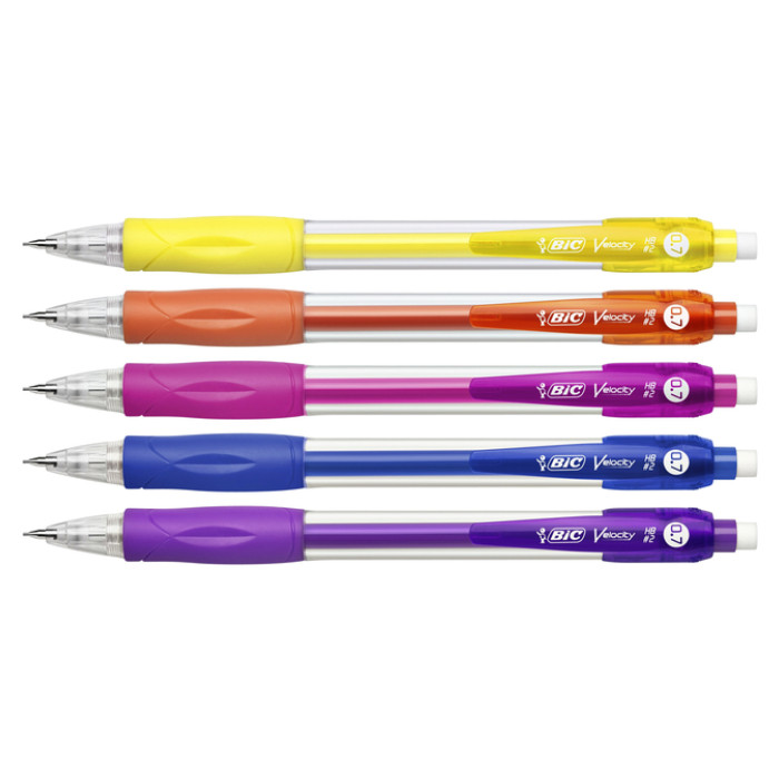 Vulpotlood Bic Velocity HB 0.7mm assorti
