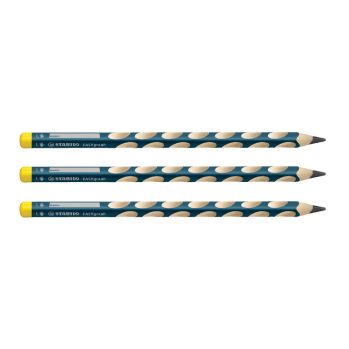 Potlood STABILO Easygraph grafiet 321 HB linkshandig