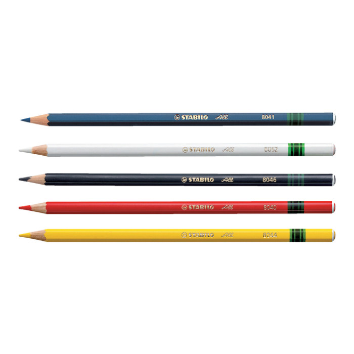 Kleurpotloden STABILO All 8052 wit
