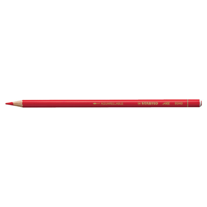 Kleurpotloden STABILO All 8040 rood