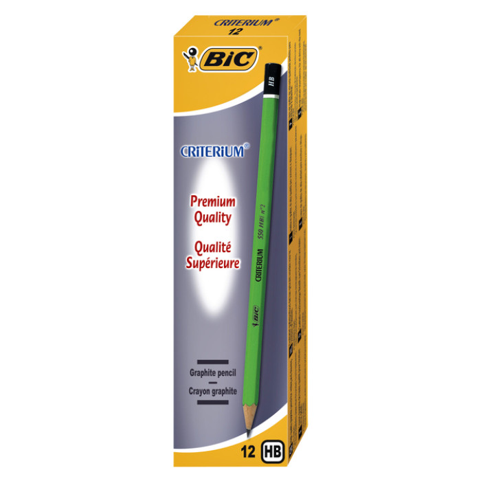 Potlood Bic Criterium 550 zeshoekig HB