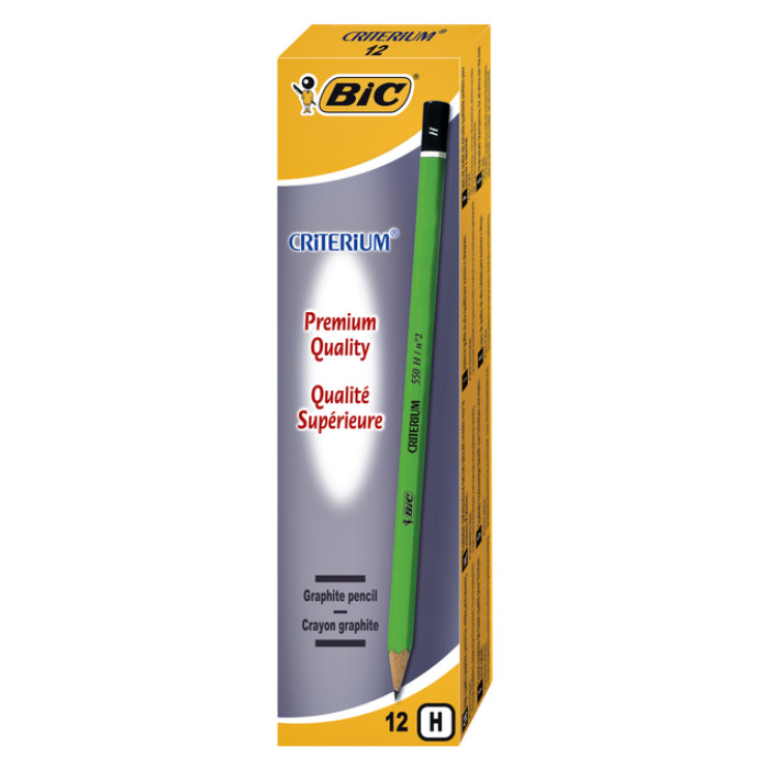Potlood Bic Criterium 550 zeshoekig H