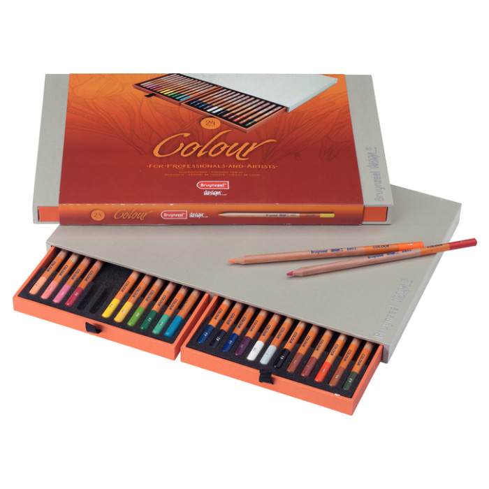 Kleurpotloden Bruynzeel Colour box 24 stuks assorti