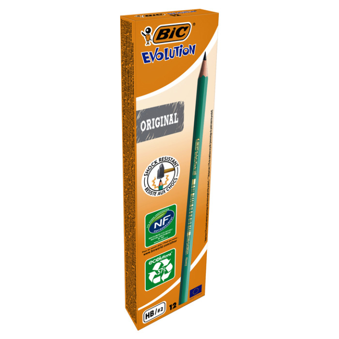 Potlood Bic Evolution ecolutions 650 zeshoekig HB
