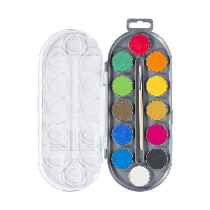 Verfdoos Bruynzeel Kids 12 kleuren