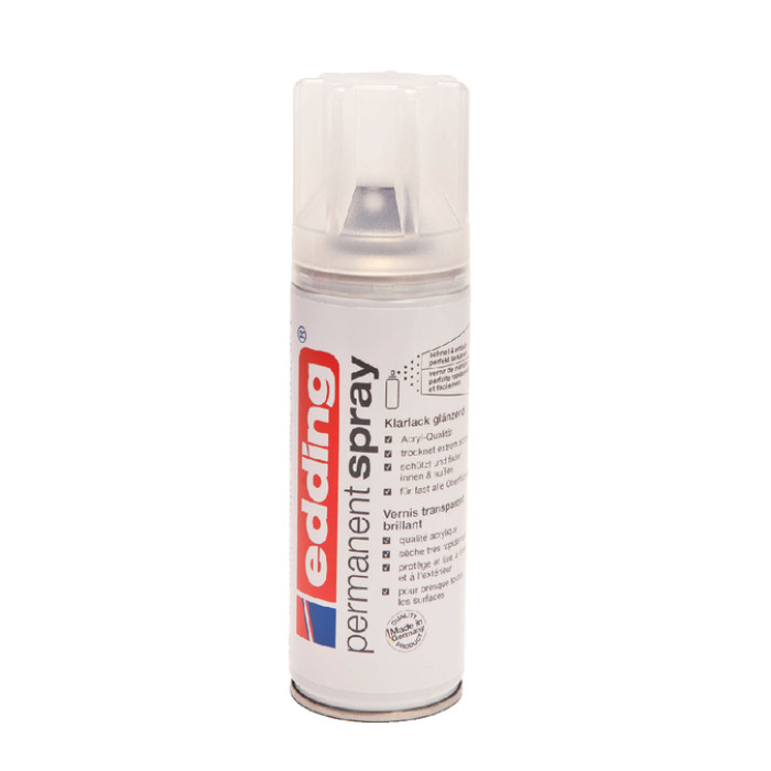Verfspuitbus edding 5200 permanent spray mat blank