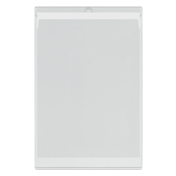 Insteekmap U-model Leitz Premium met ophangoog 0.20mm PVC A4 transparant 50 stuks