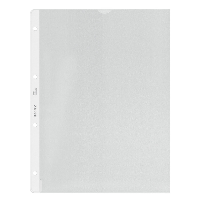 Showtas Leitz Premium met uitsnede copy safe 0.13mm PP A4 transparant 100 stuks