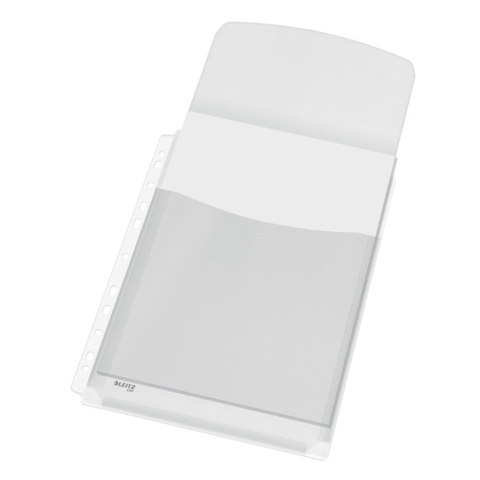 Harmonica showtas Leitz Premium met klep 0.17mm PVC A4 5 stuks