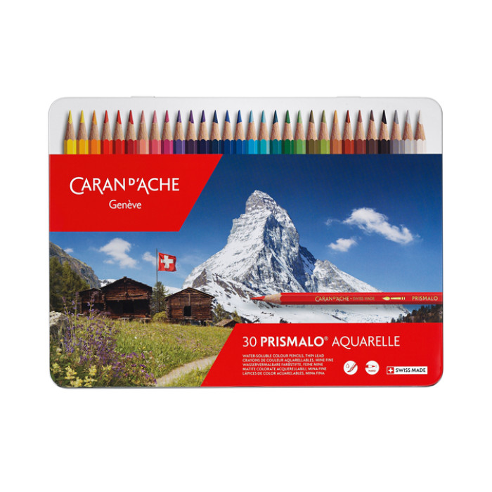 Kleurpotloden Caran d'Ache Prismalo 30 stuks assorti