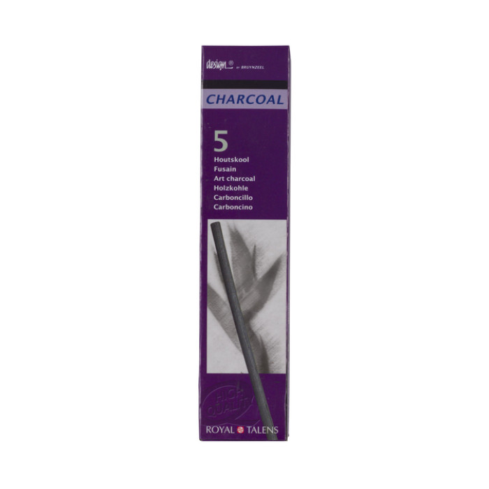 Houtskool Bruynzeel Design zwart 5 stuks