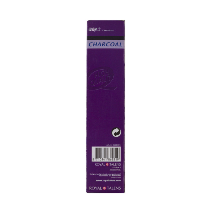 Houtskool Bruynzeel Design zwart 5 stuks