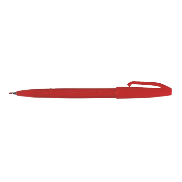 Fineliner Pentel Signpen S520 medium rood