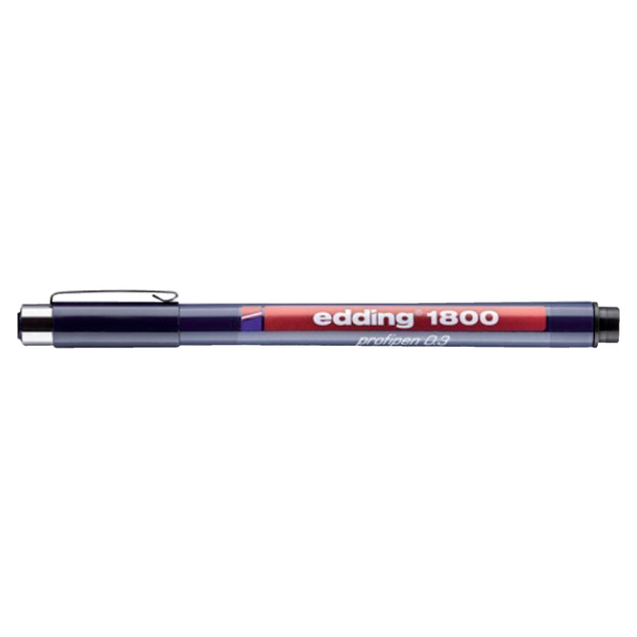 Fineliner edding 1800 0.35mm zwart