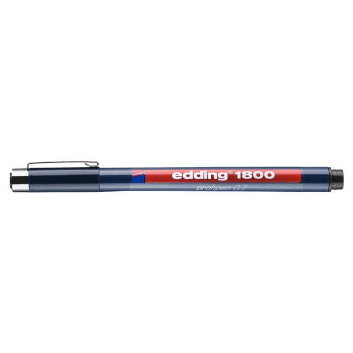 Fineliner edding 1800 0.7mm zwart