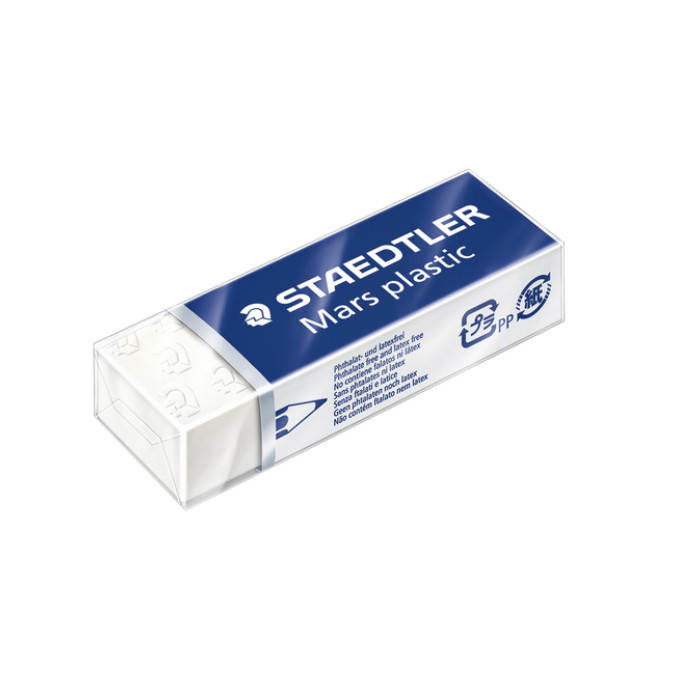 Gum Staedtler Mars 52650 65x23x10mm potlood wit