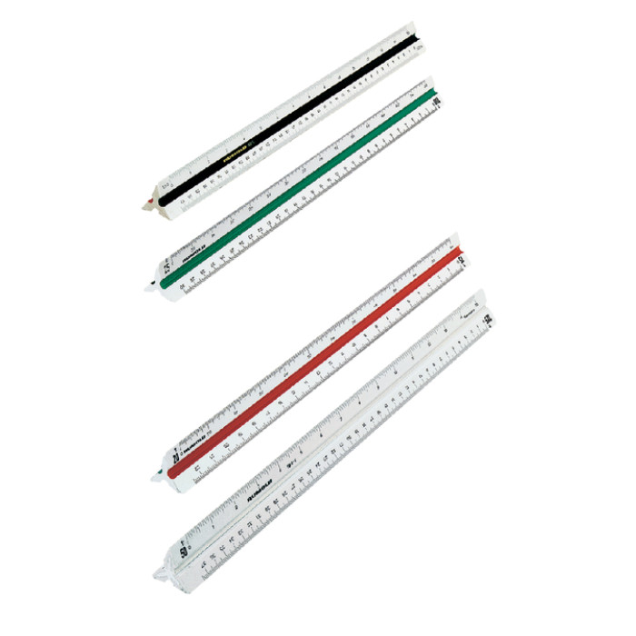 Schaalstok Rumold 150/30 6 1:500/1000/1250/1500