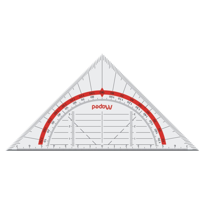 Geodriehoek Maped GeoFlex 16cm