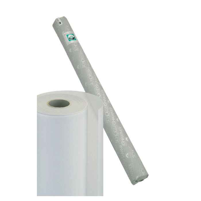 Tekenpapier Schoellershammer 91cmx20m 80-85gr transparant
