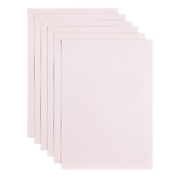 Kopieerpapier Papicolor A4 200gr 6 vel lichtroze