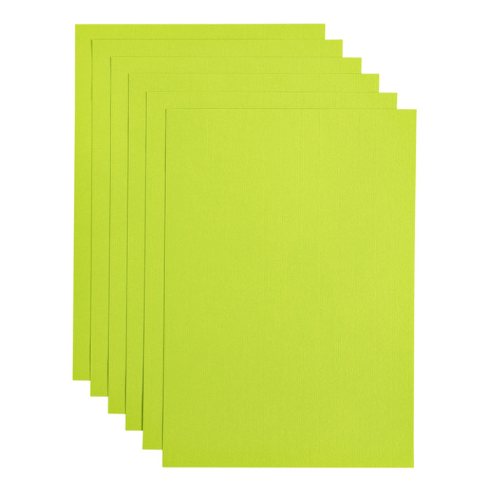 Kopieerpapier Papicolor A4 200gr 6 vel appelgroen