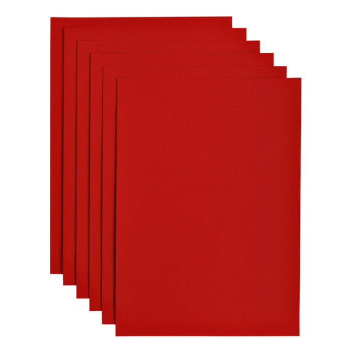 Kopieerpapier Papicolor A4 100gr 12 vel rood