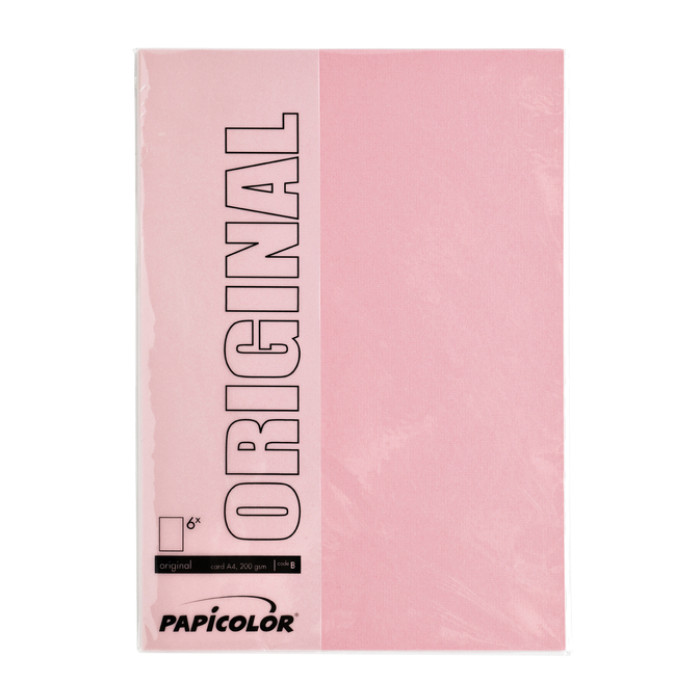 Kopieerpapier Papicolor A4 100gr 12 vel babyroze