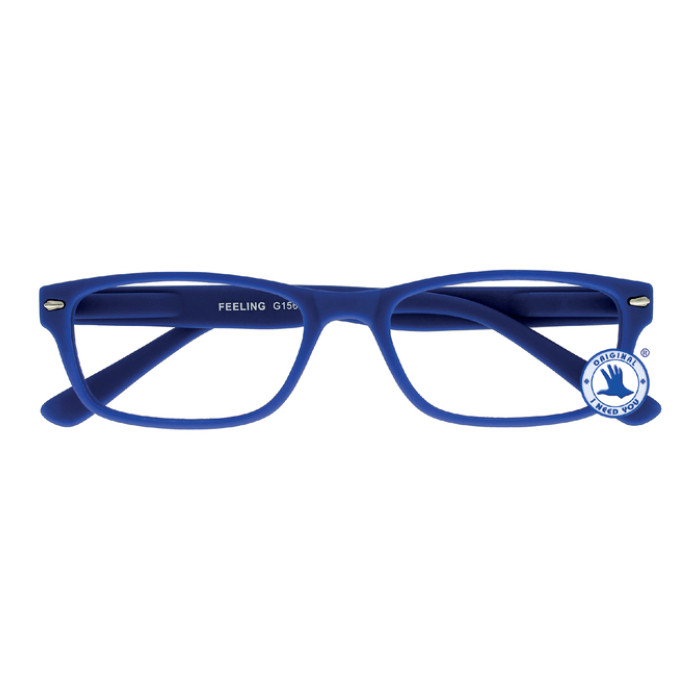 Leesbril I Need You +1.00 dpt Feeling blauw