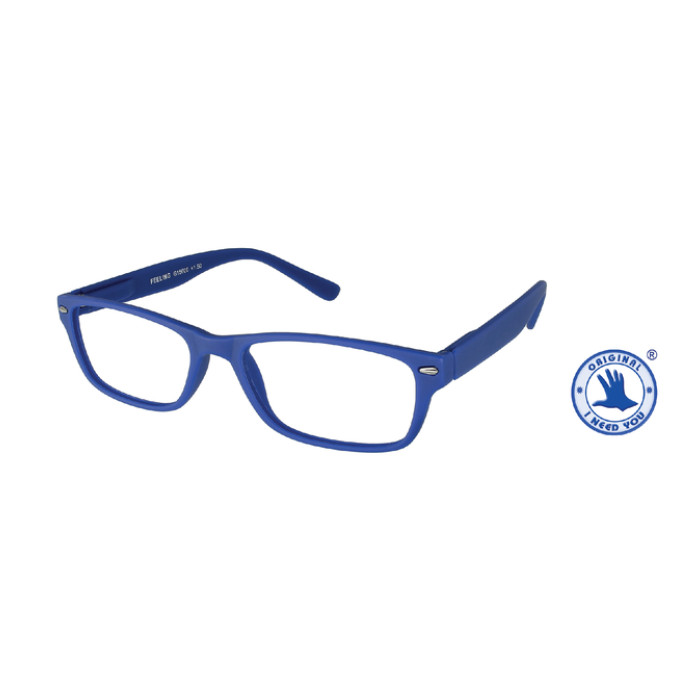 Leesbril I Need You +1.00 dpt Feeling blauw