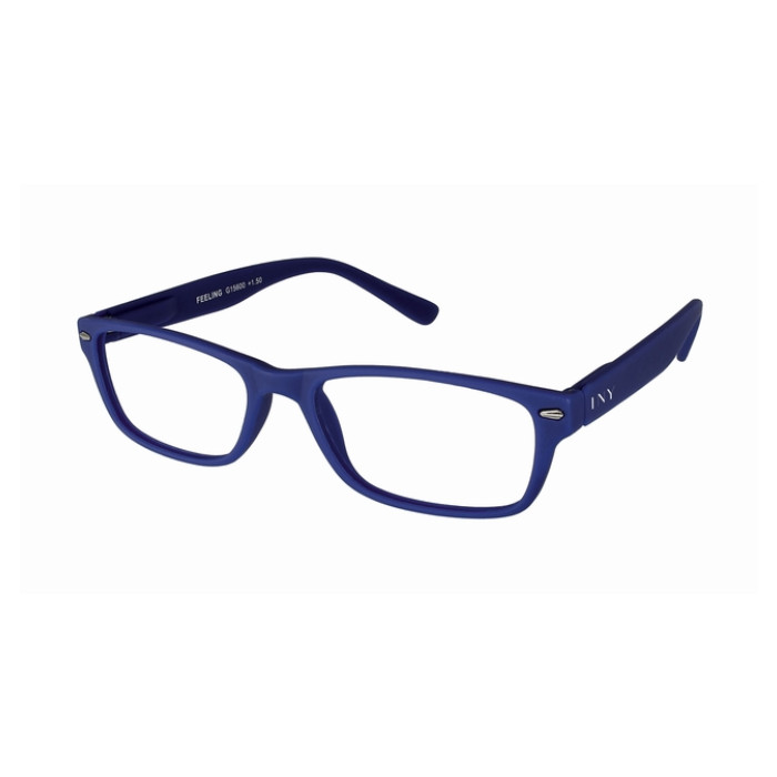 Leesbril I Need You +3.00 dpt Feeling blauw