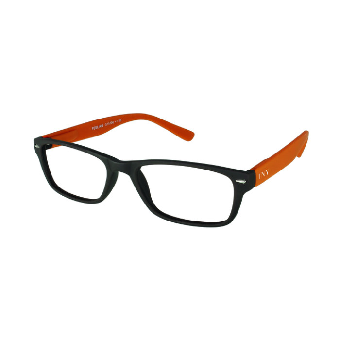 Leesbril I Need You +1.00 dpt Feeling bruin-oranje