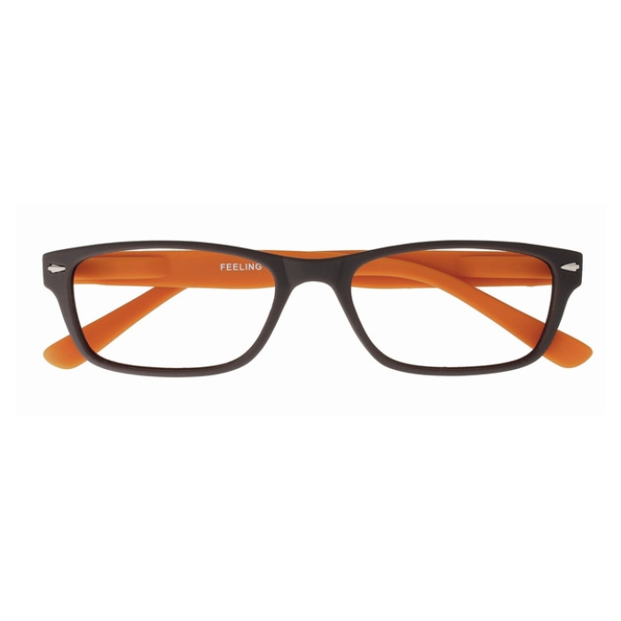 Leesbril I Need You +1.50 dpt Feeling bruin-oranje