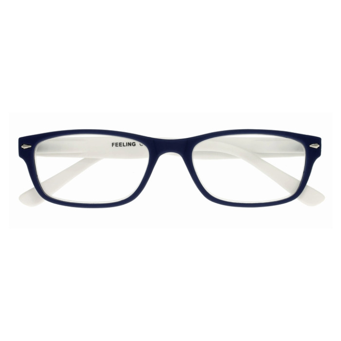 Leesbril I Need You +1.50 dpt Feeling blauw-wit
