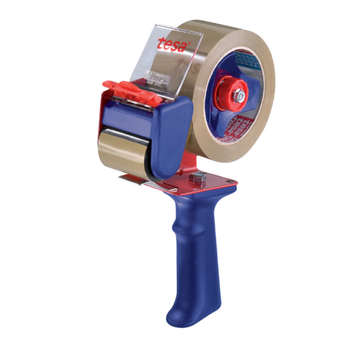 Handdozensluiter Tesa met 2 rollen 66mx50mm transparant