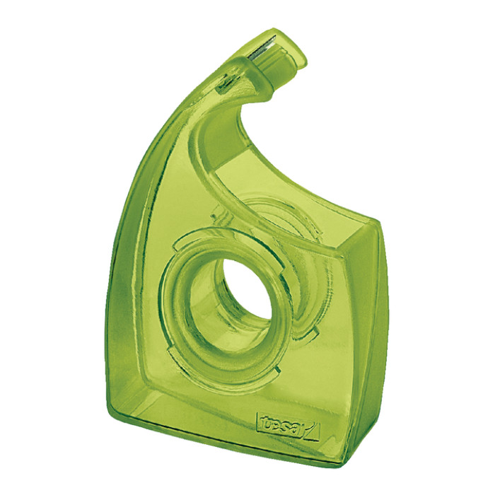 Plakbandhouder tesa® Easy Cut ecoLogo® voor rollen tot 33m groen