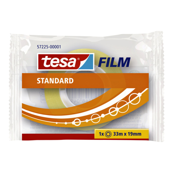 Plakband tesafilm® Standaard 33mx19mm transparant