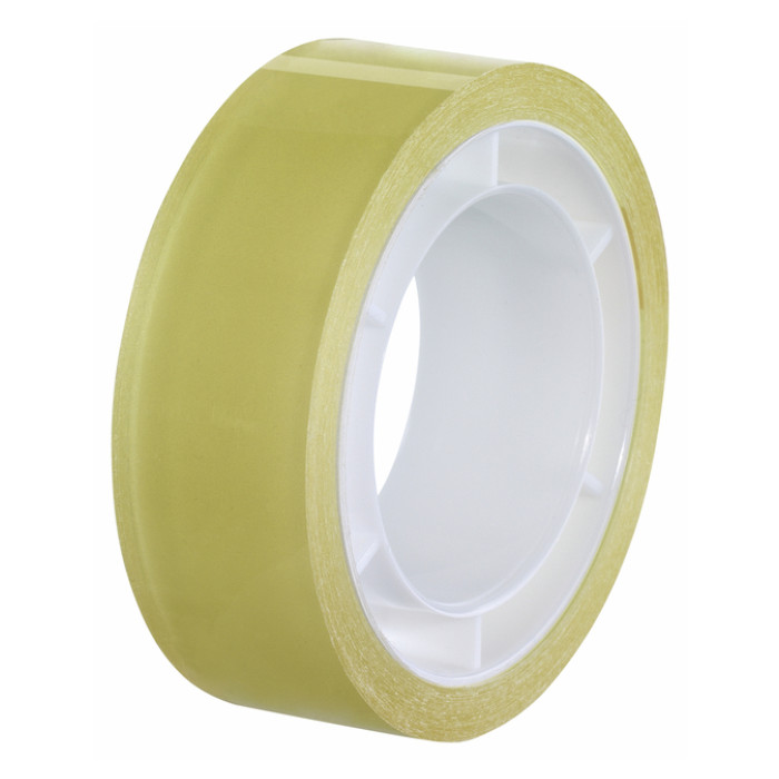 Plakband tesafilmĀ® Standaard 10mx15mm krimp transparant 10 rollen