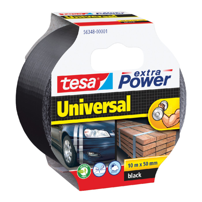 Duct tape tesa® extra Power Universal 10mx50mm zwart