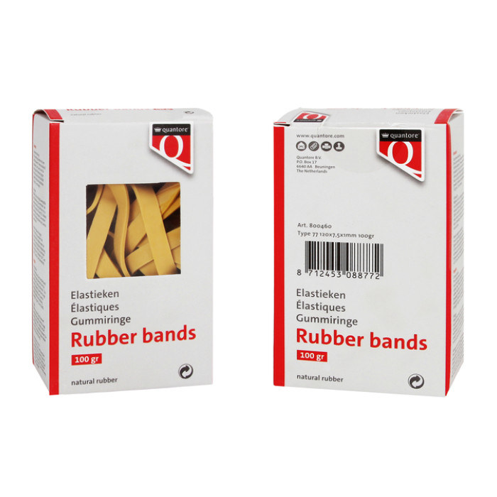 Elastiek Quantore 77 120x7.5x1mm 100gram