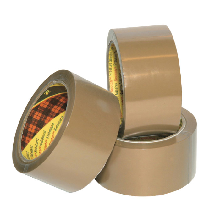 Verpakkingstape Scotch 3095 50mmx66m bruin