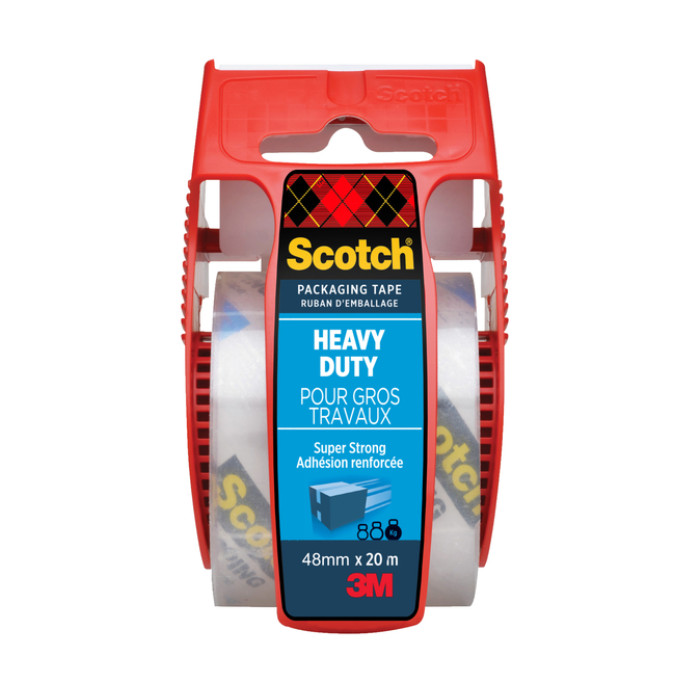 Verpakkingstape Scotch E5020D transparant