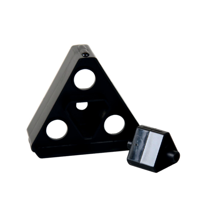 Plakbandhouderkern KW-trio voor 33m en 66m zwart