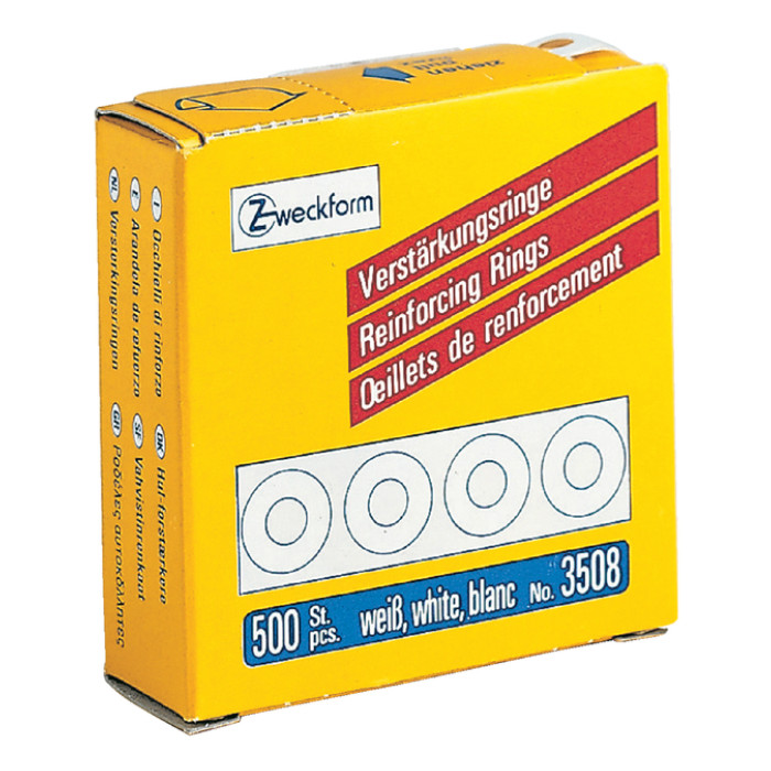 Versterkingsringen Avery Zweckform 3508 13Mm 500stuks wit