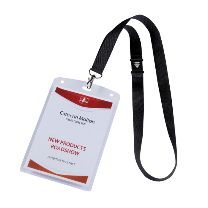Badge Avery 4834 A6 hoes + insteekkaarten 10 stuks